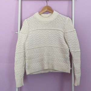 Madewell cream sweater